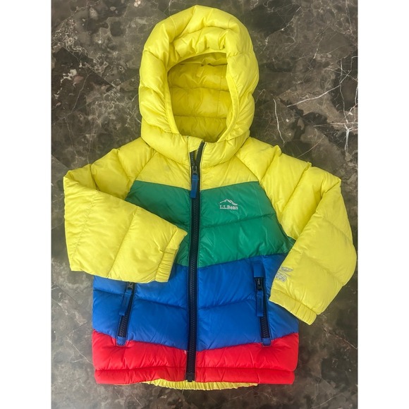L.L. Bean Other - L.L. Bean Toddler Baby Puffer Jacket Primary Colors 12-18 Months Gender Neutral